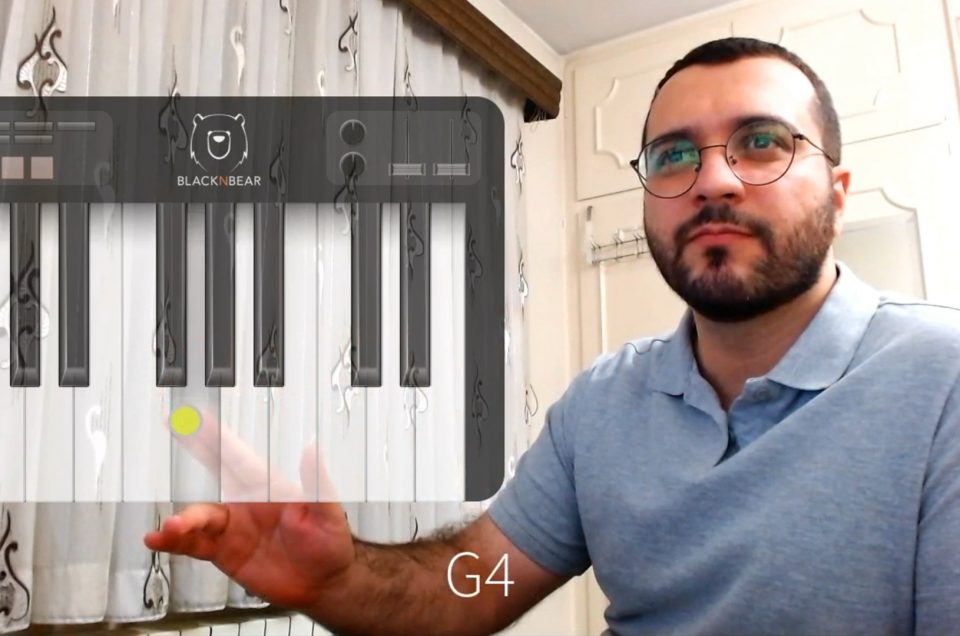 Keyboard Piano – CV game